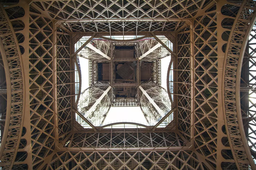 Eiffel Tower, Paris - France, Close-up