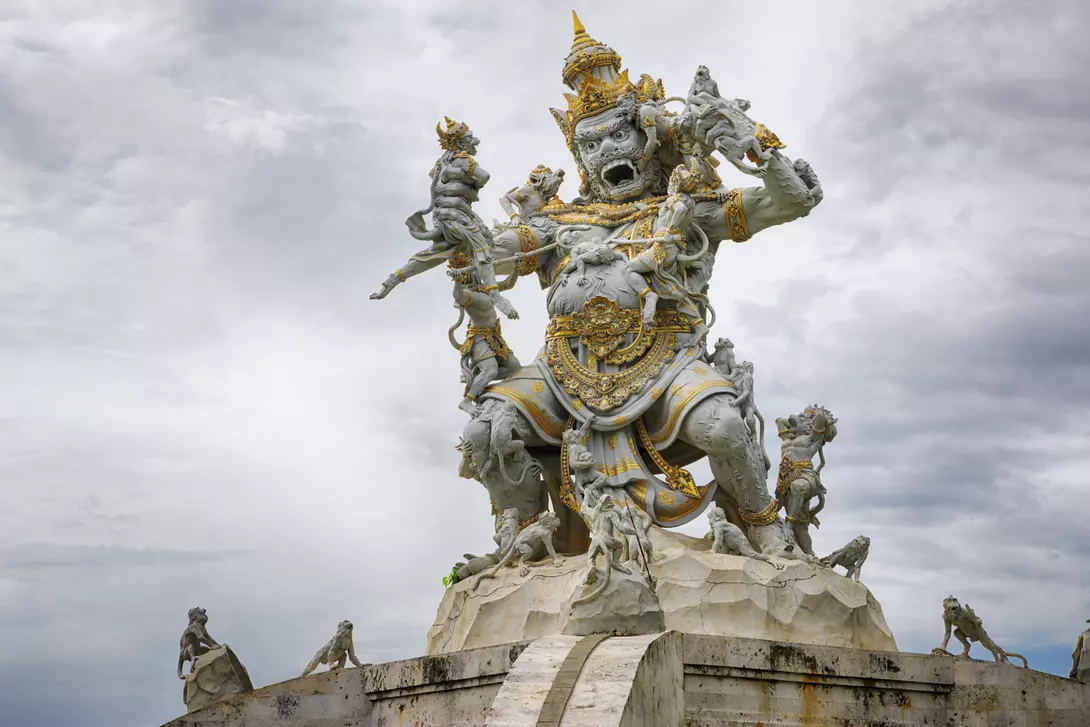 Uluwatu Temple is a Balinese sea temple in Uluwatu.