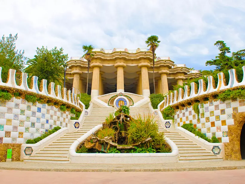 Explore Barcelona's unique architecture by Antoni Gaudí, known for Park Guell and La Sagrada Familia