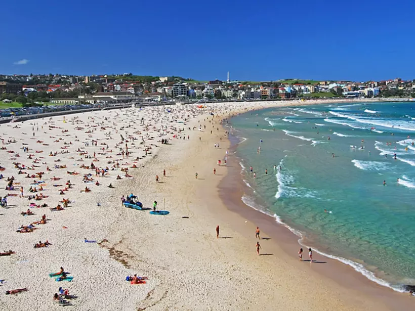 The world famous Bondi Beach - a most certain inclusion on all Australia tours