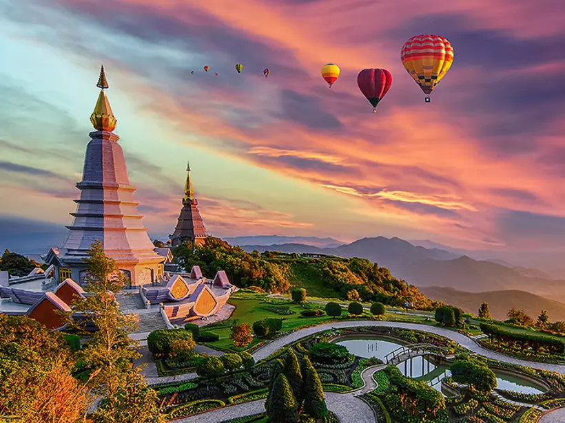 Hike up the Doi Inthanon, Thailand's highest mountain surrounded by lovely national park